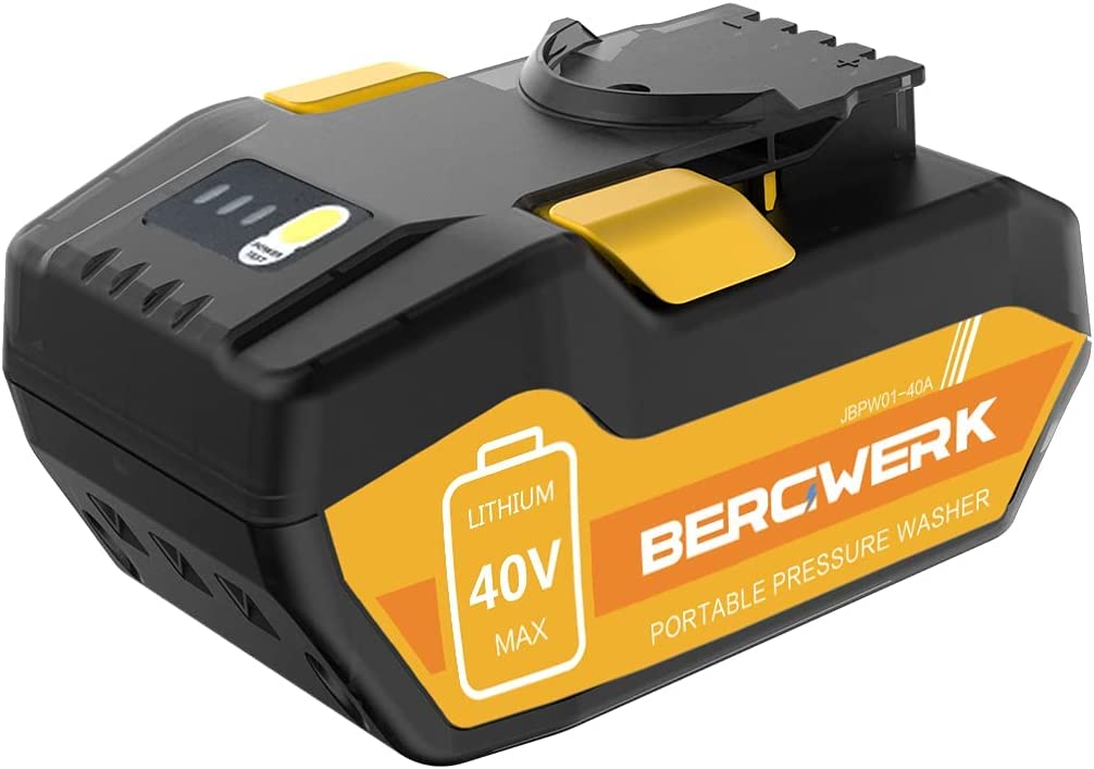 40Vバッテリー3個コードレス高圧洗浄機BERGWERK JBPW01-40A Amazon.co.jp: BERGWERKバッテリーgjpw01-40a無線高圧洗浄机の新しい